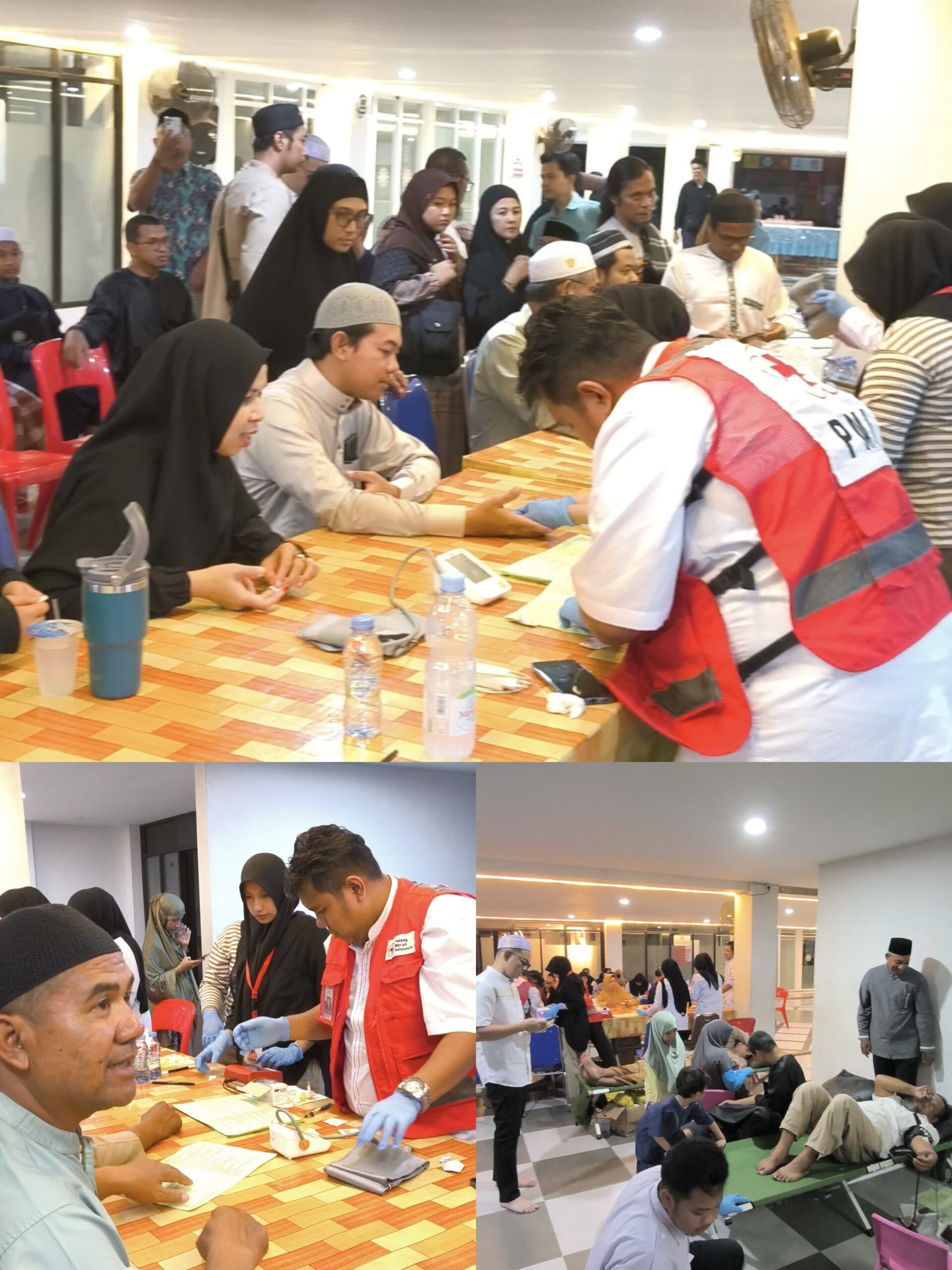 Wujud Kepedulian terhadap Umat, Donor Darah di Masjid Hajjah Nuriyah