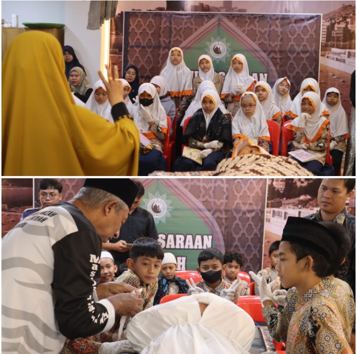 Pelatihan Pemulasaraan Jenazah Bersama SD Muhamadiyah Hj. Nuriyah Banjarbaru